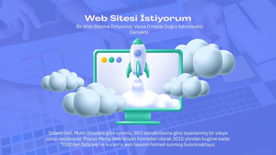 Web Sitesi İstiyorum – Kendi Web Sitenizi Hemen Kurun!