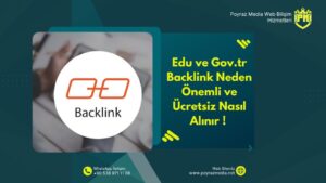 Ücretsiz Edu ve Gov.tr Backlink Nasıl Alınır? Adım Adım Rehber